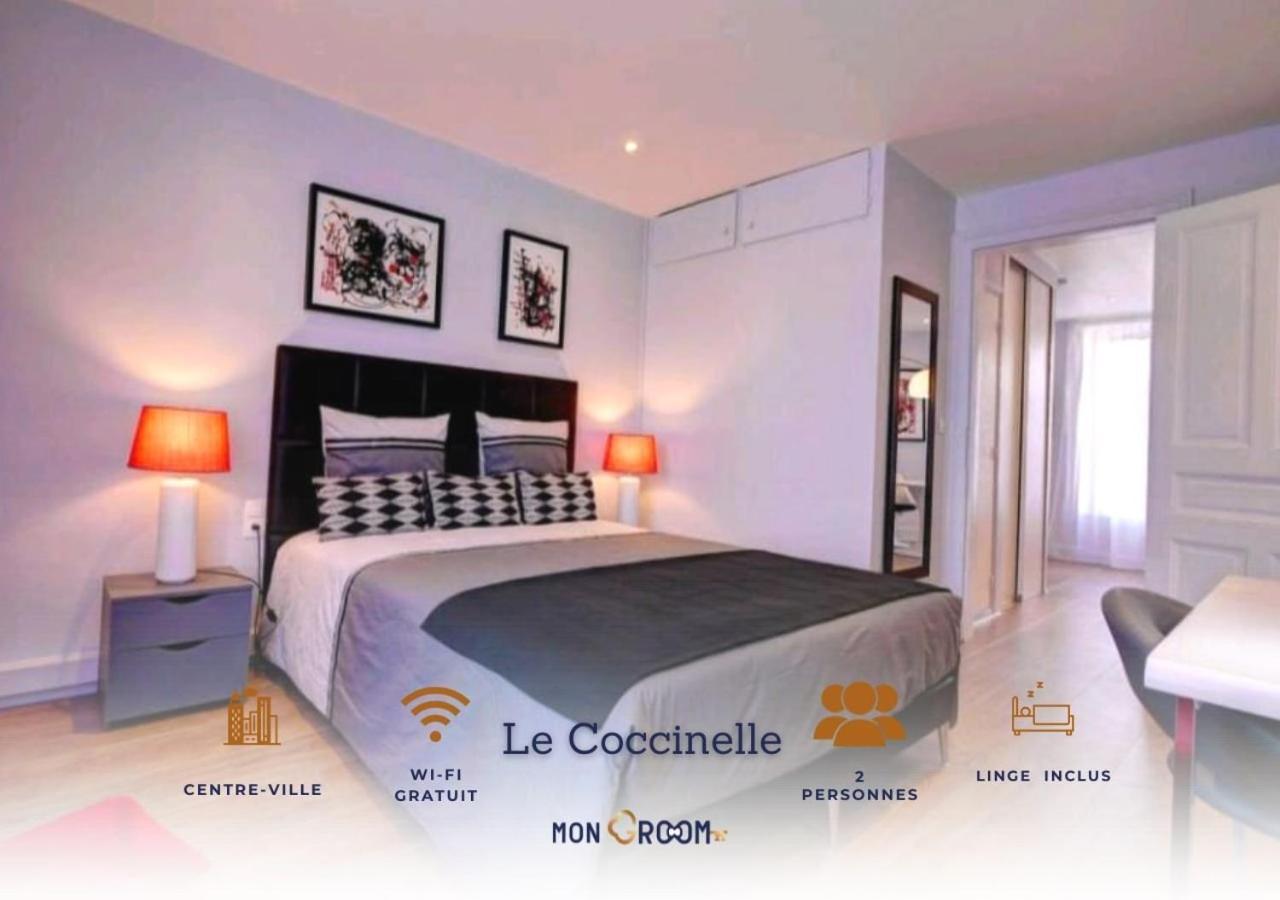 La Coccinelle - Appartement Proche Centre-Ville - Cosy - Mon Groom Troyes Exterior foto